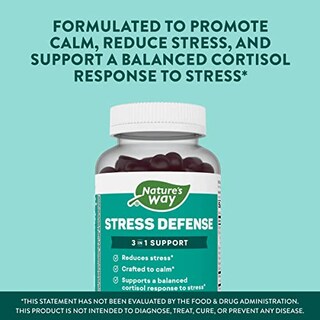 Foto 3 | Complementa Nature's Way Stress Defense Con 90 Chicles De Ashwagandha - Venta Internacional.
