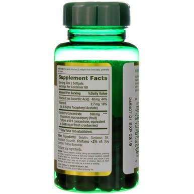 Foto 7 pulgar | Complementa 4200 Mg De Arándanos De Nature's Bounty Con Vitamina C - Venta Internacional.