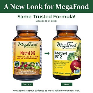 Foto 2 | Suplemento Megafood Methyl B12 Para La Salud Del Corazón 60 Tabletas - Venta Internacional.