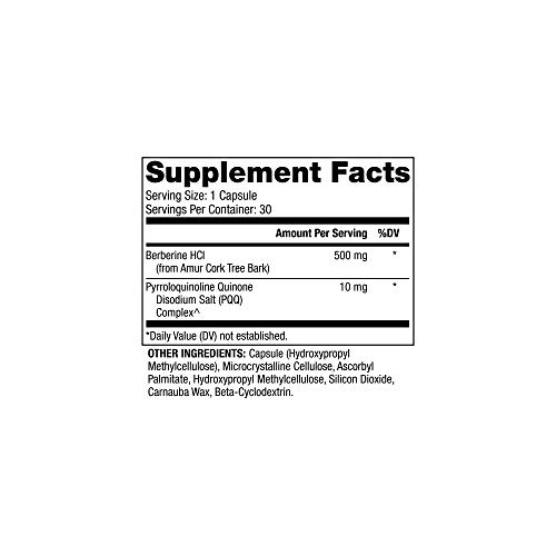 Foto 5 pulgar | Suplemento Dr. Mercola Berberine Y Mircopqq Advanced 30 Ca - Venta Internacional.