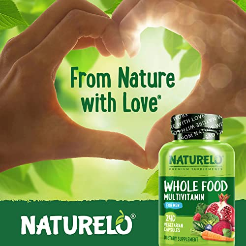 Foto 8 pulgar | Multivitamínico Naturelo Whole Food Para Hombres 240 Cápsulas Veganas - Venta Internacional.