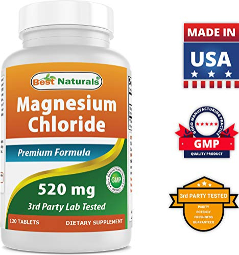 Foto 8 pulgar | Suplemento Best Naturals De Cloruro De Magnesio 520 Mg 120 Comprimidos - Venta Internacional.