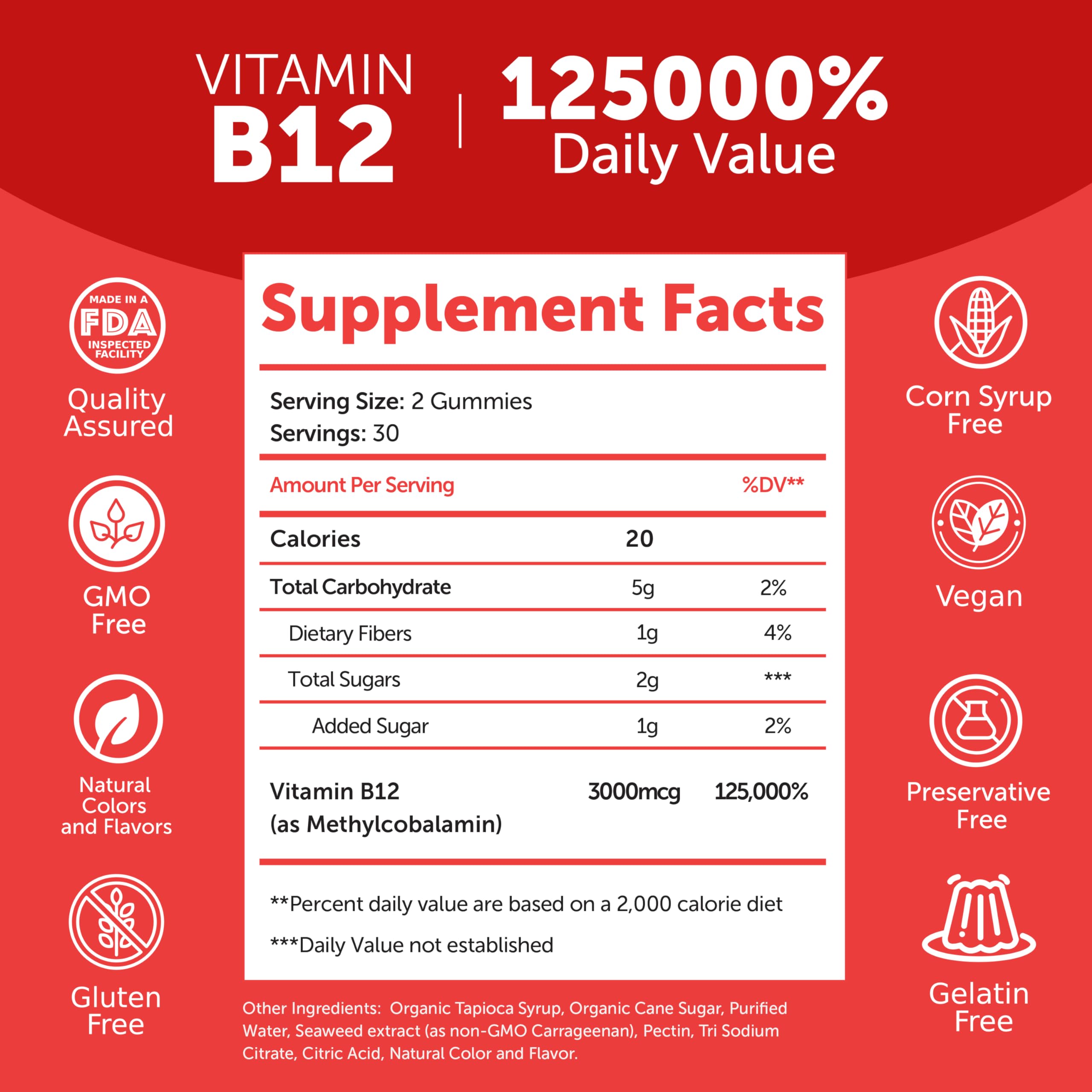 Foto 5 | Paquete De Suplementos: Gomitas Lunakai Con Vitamina B12 Y Colágeno - Venta Internacional.