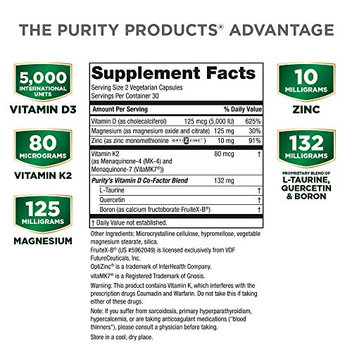 Foto 3 pulgar | Supplement Purity Products Dr. Cannell's Advanced D 60 Capsules - Venta Internacional.