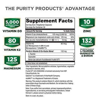 Foto 2 | Supplement Purity Products Dr. Cannell's Advanced D 60 Capsules - Venta Internacional.