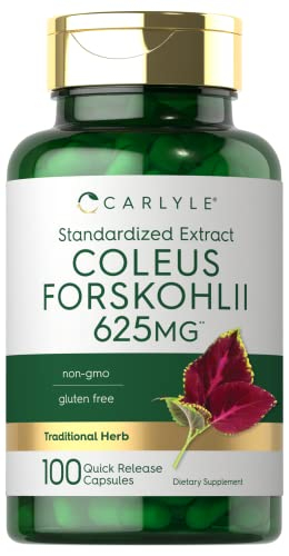Foto 2 pulgar | Suplemento Carlyle Coleus Forskohlii En Cápsulas De 625 Mg, 100 Unidades - Venta Internacional.