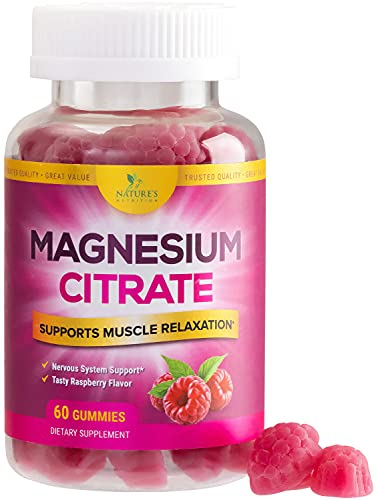 Foto 2 pulgar | Suplemento Nature's Nutrition Magnesium Gummies 60 Frambuesa - Venta Internacional.
