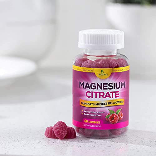 Foto 7 | Suplemento Nature's Nutrition Magnesium Gummies 60 Frambuesa - Venta Internacional.
