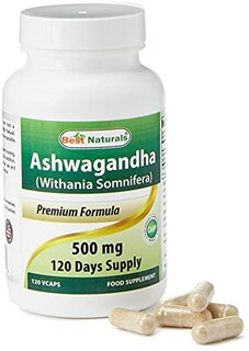 Foto 1 | Cápsulas De Ashwagandha Supplement Best Naturals, 500 Mg, 120 Unidades - Venta Internacional.