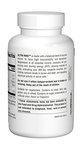 Foto 3 pulgar | Magnesio Ultra-mag De Alta Eficiencia Supplement Source Naturals - Venta Internacional.