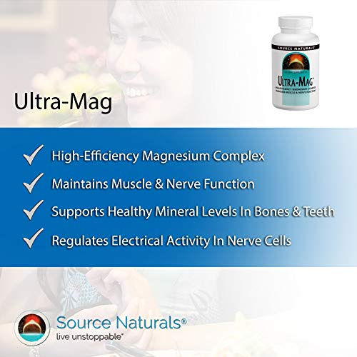 Foto 5 pulgar | Magnesio Ultra-mag De Alta Eficiencia Supplement Source Naturals - Venta Internacional.