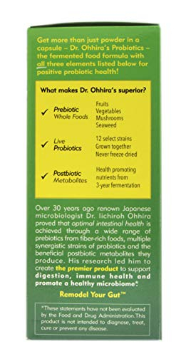 Foto 7 | Suplemento Essential Formulas Dr. Ohhira's Probiotics 30 Cápsulas - Venta Internacional.