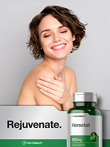 Foto 7 pulgar | Suplemento Horbaach Horbaach Horsetail, Cápsulas De 800 Mg, 180 Unidades - Venta Internacional.