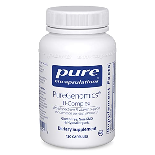 Foto 2 pulgar | Suplemento Pure Encapsulations Puregenomics B-complex 120 Ca - Venta Internacional.