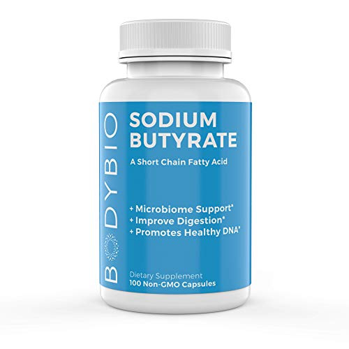 Foto 1 | Suplemento Bodybio Gut Health Butirato + Sodio 100 Cápsulas - Venta Internacional.
