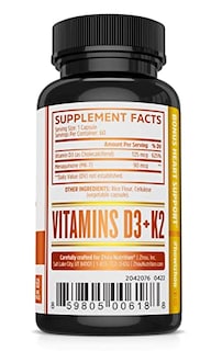 Foto 2 | Vitamina D3 K2 Zhou Nutrition - Venta Internacional