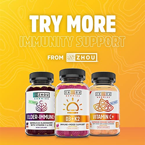 Foto 7 pulgar | Vitamina D3 K2 Zhou Nutrition - Venta Internacional