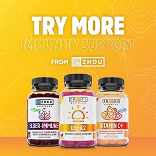 Foto 6 | Vitamina D3 K2 Zhou Nutrition - Venta Internacional