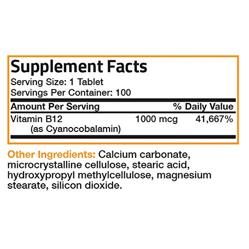 Foto 7 | Suplemento Bronson De Vitamina B12 De 1000 Mcg De Liberación Sostenida 100 - Venta Internacional.
