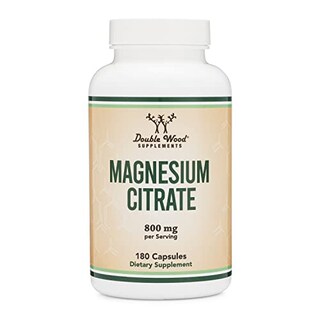 Foto 4 | Cápsulas De Citrato De Magnesio 400 Mg 180 Cápsulas Double Wood - Venta Internacional.