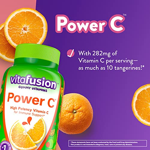 Foto 4 pulgar | Gomitas De Vitamina Vitafusion Power C Para El Apoyo Inmunitario, 150 Unidades - Venta Internacional.