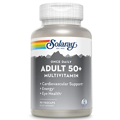 Foto 2 pulgar | Multivitamínico Solaray, Una Vez Al Día Para Adultos Mayores De 50 Años, 90 Cápsulas Vegetarianas - Venta Internacio