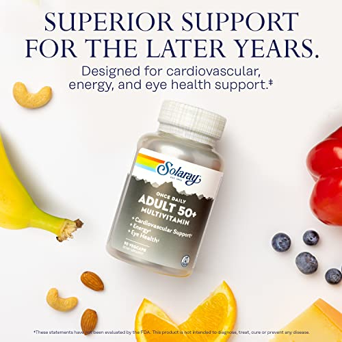 Foto 4 pulgar | Multivitamínico Solaray, Una Vez Al Día Para Adultos Mayores De 50 Años, 90 Cápsulas Vegetarianas - Venta Internacio