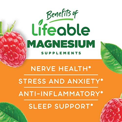 Foto 2 | Suplemento Lifeable Citrato De Magnesio 250 Mg En Gomitas 90 Unidades - Venta Internacional.