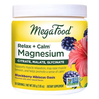 Foto 1 | Magnesio En Polvo Megafood Relax Calm Blackberry Hibiscus 200 - Venta Internacional.