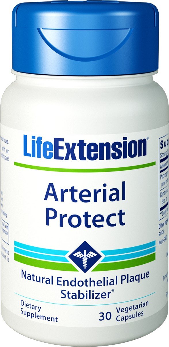 Foto 2 pulgar | Gorra Vegetariana Supplement Life Extension Arterial Protect 30 - Venta Internacional.