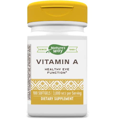 Foto 2 pulgar | Suplemento De Vitamina A De Nature's Way, 3000 Mcg, 100 Cápsulas Blandas - Venta Internacional.