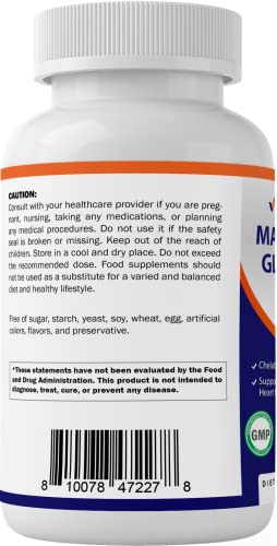 Foto 7 pulgar | Suplemento Vitamático De Glicinato De Magnesio, 500 Mg, Tableta X180 - Venta Internacional.