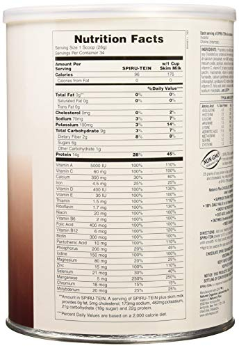 Foto 4 pulgar | Proteína en Polvo Nature's Plus Spiru-tein Chocolate 952 gr - Venta Internacional