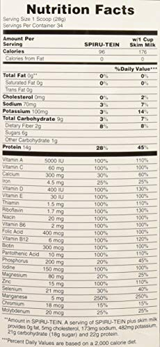 Foto 5 pulgar | Proteína en Polvo Nature's Plus Spiru-tein Chocolate 952 gr - Venta Internacional