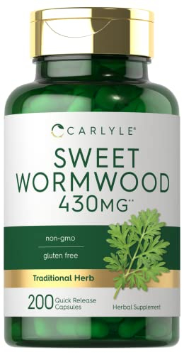 Foto 2 pulgar | Suplemento Carlyle Sweet Wormwood 430 Mg 200 Cápsulas - Venta Internacional.