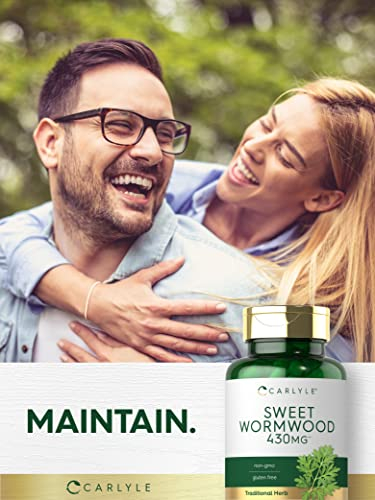 Foto 7 pulgar | Suplemento Carlyle Sweet Wormwood 430 Mg 200 Cápsulas - Venta Internacional.
