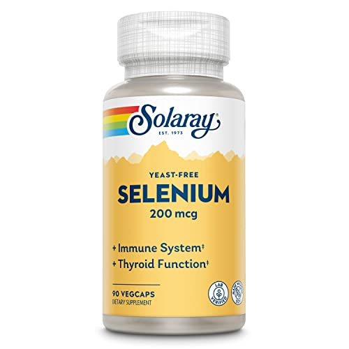 Foto 2 pulgar | Suplemento Solaray Selenium 200 Mcg Vegano Y Sin Ogm 90 Unidades - Venta Internacional.