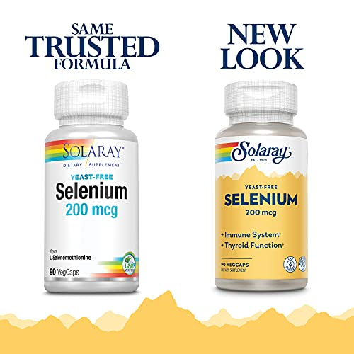 Foto 3 pulgar | Suplemento Solaray Selenium 200 Mcg Vegano Y Sin Ogm 90 Unidades - Venta Internacional.