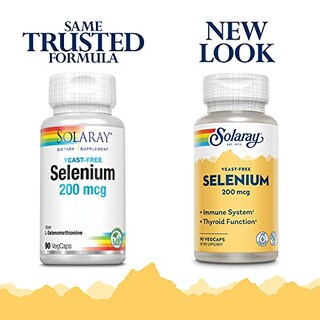 Foto 2 | Suplemento Solaray Selenium 200 Mcg Vegano Y Sin Ogm 90 Unidades - Venta Internacional.