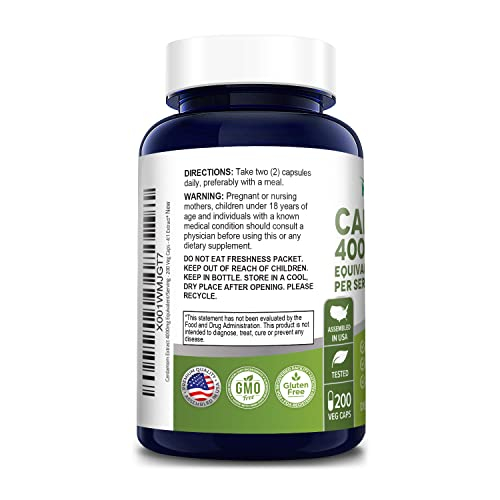Foto 4 pulgar | Suplemento De Extracto De Cardamomo Nusapure 4000 Mg 200 Cápsulas - Venta Internacional.