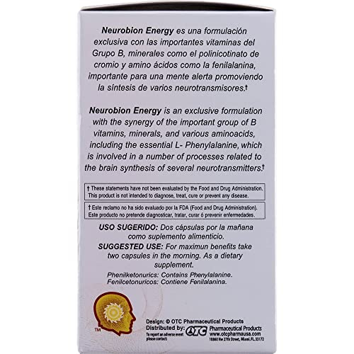 Foto 3 | Complemente Neurobion Energy 60 Cápsulas Para Aumentar La Energía - Venta Internacional.