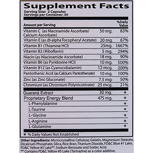 Foto 4 | Complemente Neurobion Energy 60 Cápsulas Para Aumentar La Energía - Venta Internacional.