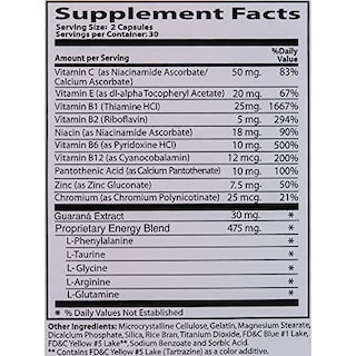Foto 4 | Complemente Neurobion Energy 60 Cápsulas Para Aumentar La Energía - Venta Internacional.