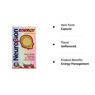 Foto 5 | Complemente Neurobion Energy 60 Cápsulas Para Aumentar La Energía - Venta Internacional.
