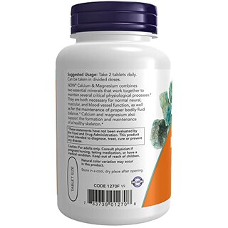 Foto 3 | Supplement Now Calcio Y Magnesio Proporción 2:1 Alta Potencia 10 - Venta Internacional.