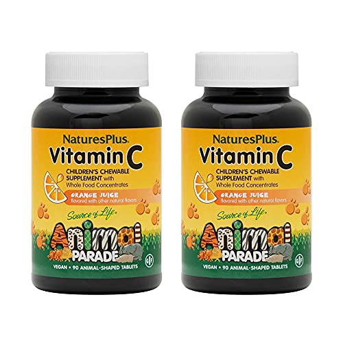 Foto 2 pulgar | Suplemento De Vitamina C Nature's Plus Animal Parade, 90 Tabletas - Venta Internacional.