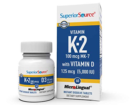 Foto 2 pulgar | Suplemento Superior Source K2 (mk-7) De 100 Mcg Con D3 5000 Ui 60  - Venta Internacional.