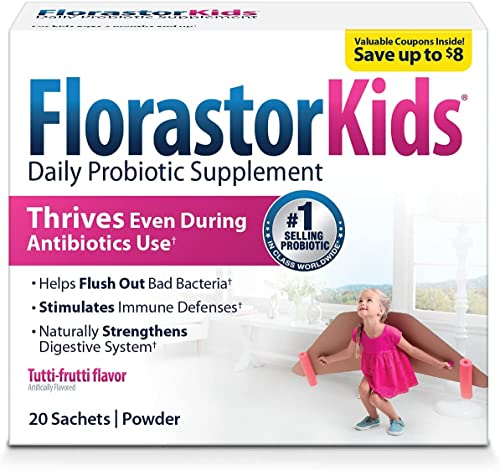Foto 1 | Suplemento Probiótico Florastor Kids Tutti-frutti 20 Sobres - Venta Internacional.