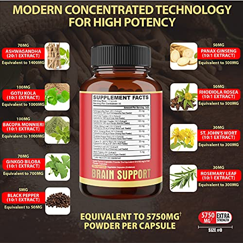 Foto 3 pulgar | Suplemento Agobi Brain Support 9 En 1 5750 Mg 90 Cápsulas - Venta Internacional.