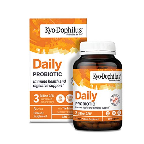 Suplemento Probiótico Kyolic Kyo-dophilus 180 Cápsulas - Venta Internacional.